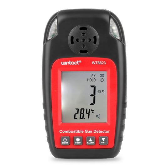 Wintact WT8823 Combustible Gas Alarm Detector Gas Leakage Flammable Natural Digital LCD Display Gas Leak Detector Monitor Gas Analyzer - Gas Monitor by Wintact | Online Shopping South Africa | PMC Jewellery | Buy Now Pay Later Mobicred