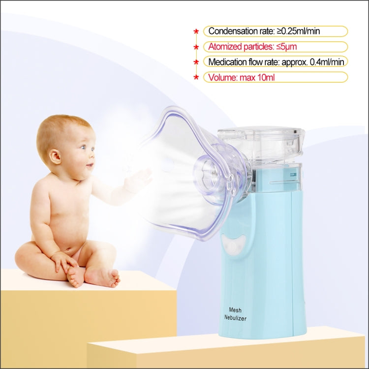 RZ823 Health Network Nebulizer Handheld Household Child Adult Asthma Inhaler Mini Care Inhalation Ultrasonic Nebulizer - free shipping - PMC TechLife - Order now!