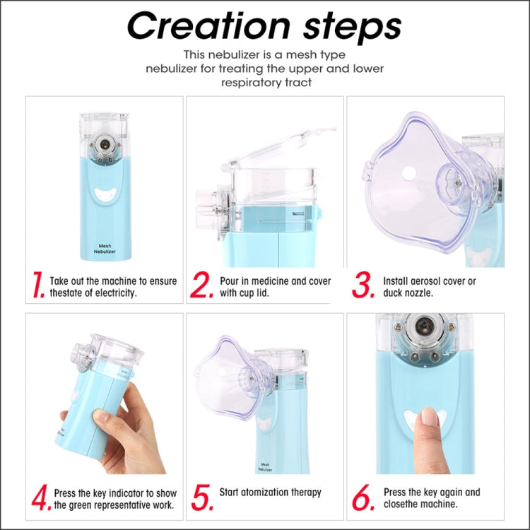 RZ823 Health Network Nebulizer Handheld Household Child Adult Asthma Inhaler Mini Care Inhalation Ultrasonic Nebulizer - free shipping - PMC TechLife - Order now!