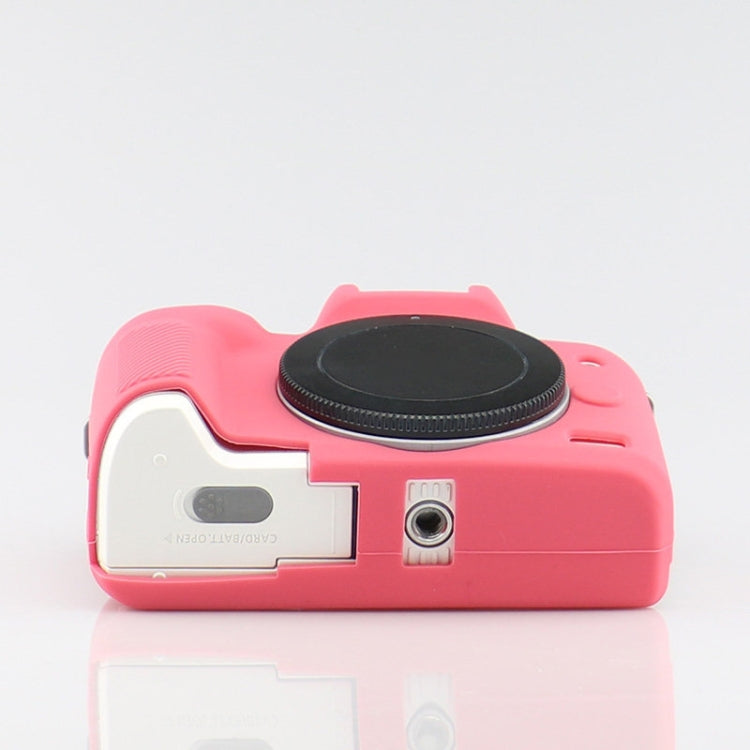 Richwell  Silicone Armor Skin Case Body Cover Protector for Canon EOS M50 Body Digital Camera(Brown) - Protective Case by Richwell | Online Shopping South Africa | PMC TechLife | Buy Now Pay Later Mobicred