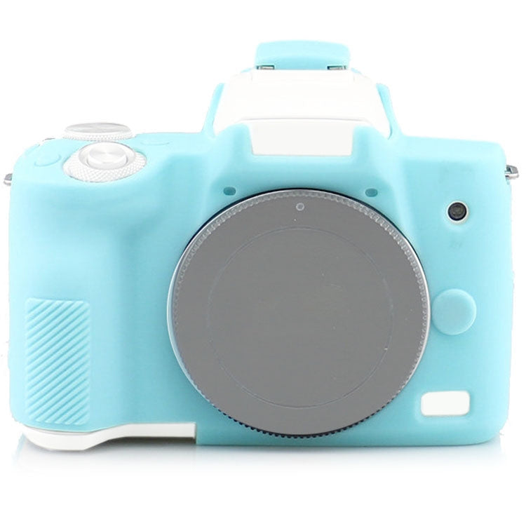 Richwell  Silicone Armor Skin Case Body Cover Protector for Canon EOS M50 Body Digital Camera(Sky blue) - free shipping - PMC TechLife - Order now!