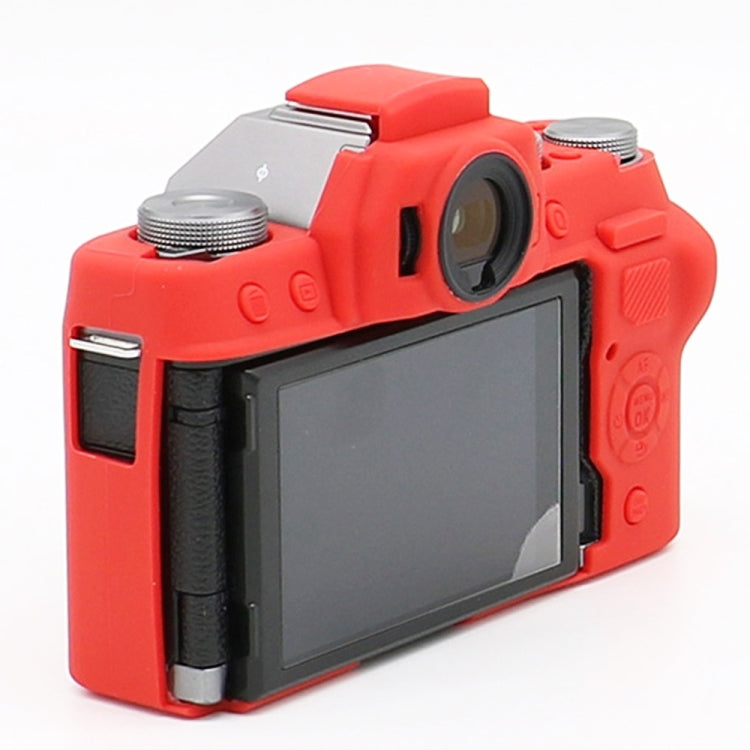 Richwell Soft Silicone TPU Skin Body Rubber Camera Case Bag Full Cover for Fujifilm Fuji X-T100 Digital Camera(Black) - Protective Case by Richwell | Online Shopping South Africa | PMC TechLife | Buy Now Pay Later Mobicred