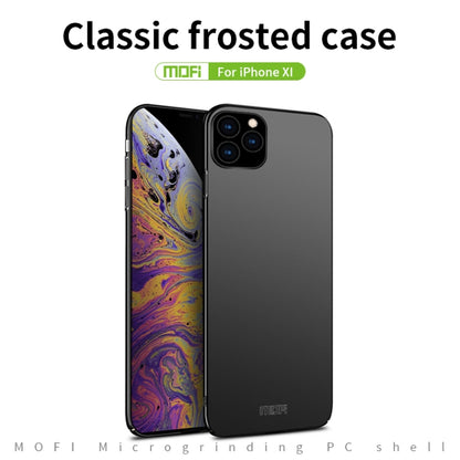 For iPhone 11 Pro MOFI Frosted PC Ultra-thin Hard Case (Black) - iPhone 11 Pro Cases by MOFI | Online Shopping South Africa | PMC Jewellery