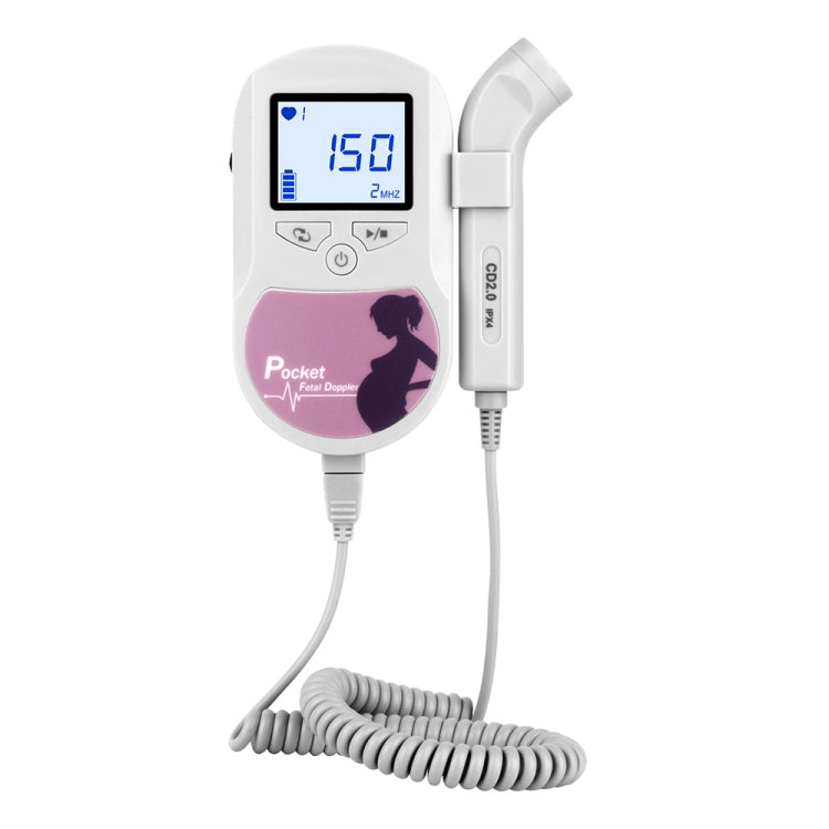 Baby Sound C   Fetal Doppler Prenatal Pocket Digital  Ultrasound Detector Angel Heartbeat Pregnant Doppler Prenatal Monitor(Blue) - free shipping - PMC TechLife - Order now!