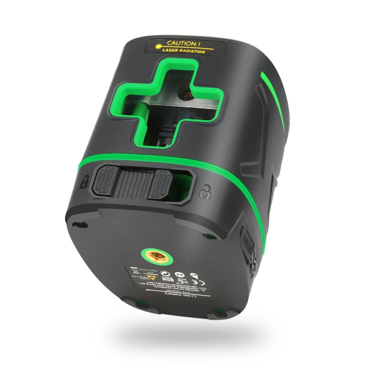 SNDWAY SW-331G Laser Level 2 Lines 360 Degree Rechargeable Battery Green Beam Self Leveling Level Laser 3D Rotary Vertical Horizontal - Laser Rangefinder by SNDWAY | Online Shopping South Africa | PMC Jewellery | Buy Now Pay Later Mobicred