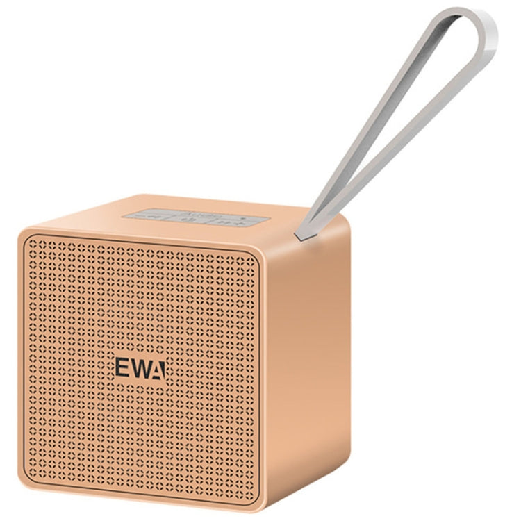 EWA A105 High Hidelity Bluetooth Speaker, Small Size High  Power Bass, TWS Bluetooth Technology Support TF(Gold) - Desktop Speaker by EWA | Online Shopping South Africa | PMC Jewellery | Buy Now Pay Later Mobicred