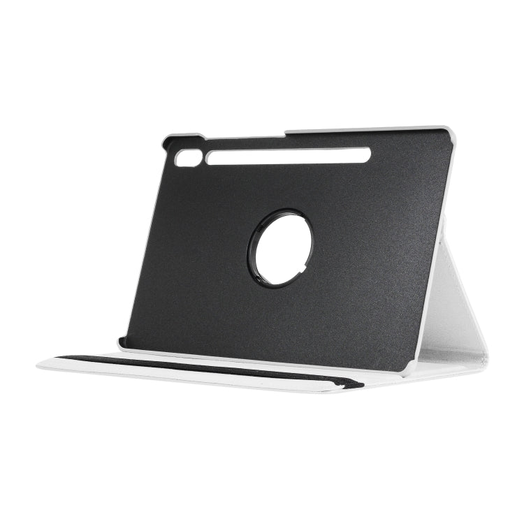 ENKAY 360 Degree Rotation Lichi Texture Leather Case with Holder for Samsung Galaxy Tab S6 10.5 T860 / T865(White) - free shipping - PMc TechLife - Order now!