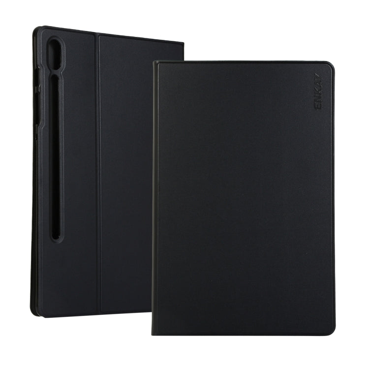 ENKAY Horizontal Flip PU Leather Case with Holder for Galaxy Tab S6 10.5 T860 / T865(Black) - Other Galaxy Tab PC by ENKAY | Online Shopping South Africa | PMC TechLife | Buy Now Pay Later Mobicred