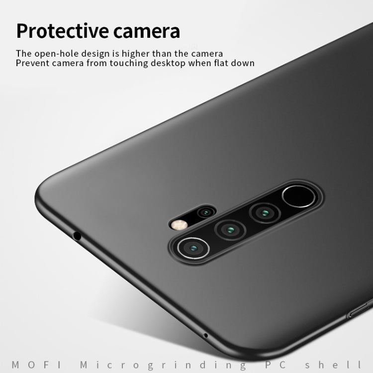 For Xiaomi RedMi Note8 Pro MOFI Frosted PC Ultra-thin Hard Case(Gold) - Xiaomi Cases by MOFI | Online Shopping South Africa | PMC Jewellery