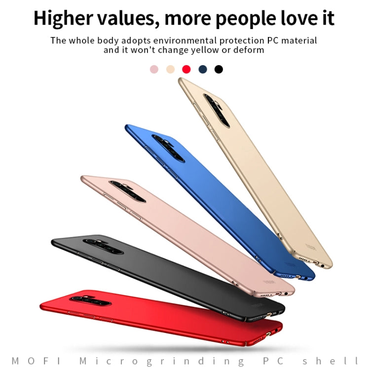 For Xiaomi RedMi Note8 Pro MOFI Frosted PC Ultra-thin Hard Case(Red) - Xiaomi Cases by MOFI | Online Shopping South Africa | PMC Jewellery