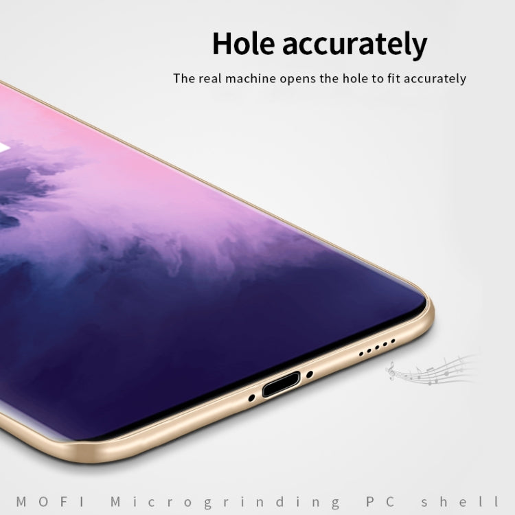 For Oneplus7 Pro MOFI Frosted PC Ultra-thin Hard Case(Rose gold) - OnePlus Cases by MOFI | Online Shopping South Africa | PMC Jewellery