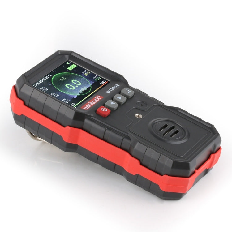 WINTACT WT8802 Hydrogen Sulfide Monitor Professional Rechargeable Gas Sensor High Sensitive Digital Sound-light Vibration Alarm H2S Detector - free shipping - PMC Jewellery - Order now!