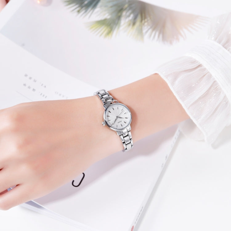 Skmei 1410 Lady Quartz Watch European and American Fashion Watch Business Leisure Steel Belt Lady Watch(Rose Gold) - free shipping - PMC TechLife - Order now!