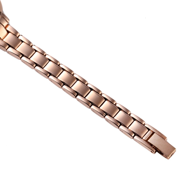 Skmei 1410 Lady Quartz Watch European and American Fashion Watch Business Leisure Steel Belt Lady Watch(Rose Gold) - free shipping - PMC TechLife - Order now!