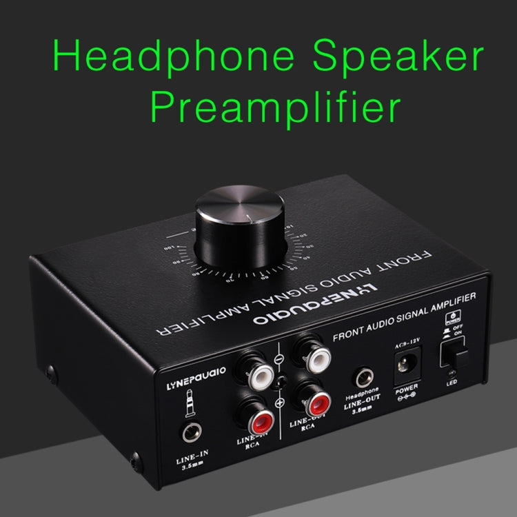 B015 Front Stereo Signal Amplifier Booster Headphones Speaker Amplifier Headset Dual-Audio Source -  by PMC Jewellery | Online Shopping South Africa | PMC Jewellery | Buy Now Pay Later Mobicred