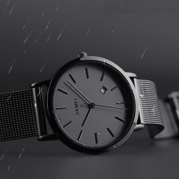 SKMEI 1530 Fashion Europe And America Simple Business Women Wristwatch Elegant Thin Female Student Quartz Watch(Black) - free shipping - PMC TechLife - Order now!