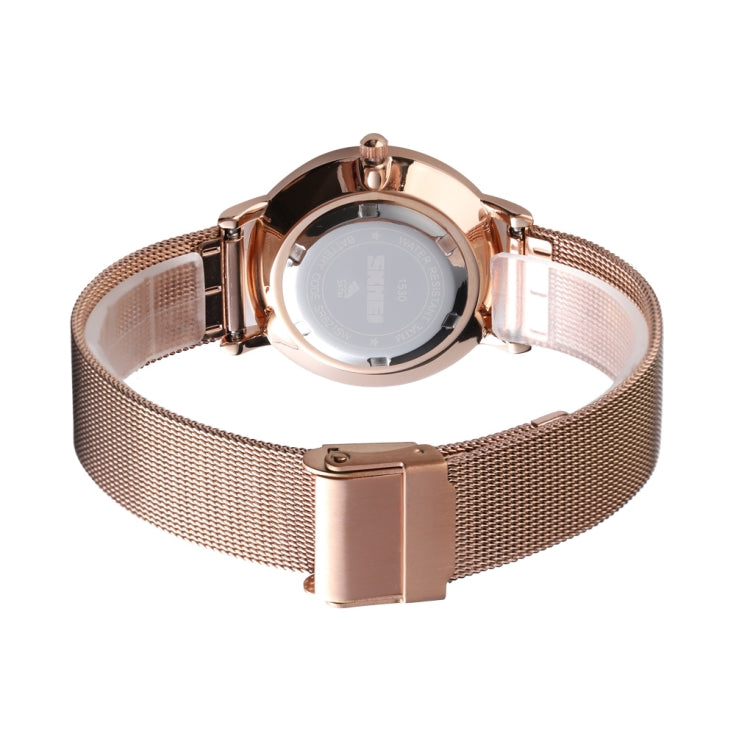 SKMEI 1530 Fashion Europe And America Simple Business Women Wristwatch Elegant Thin Female Student Quartz Watch(Black) - free shipping - PMC TechLife - Order now!