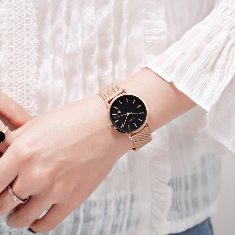 SKMEI 1530 Fashion Europe And America Simple Business Women Wristwatch Elegant Thin Female Student Quartz Watch(Rose Gold) - free shipping - PMC TechLife - Order now!