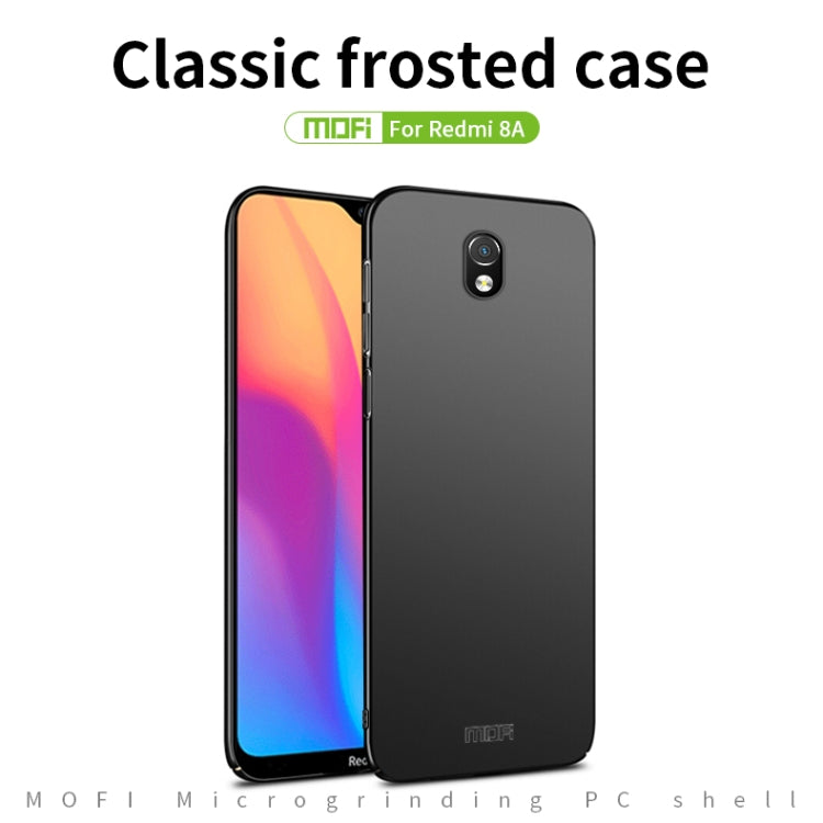 For Xiaomi RedMi 8A MOFI Frosted PC Ultra-thin Hard Case(Blue) - Xiaomi Cases by MOFI | Online Shopping South Africa | PMC Jewellery