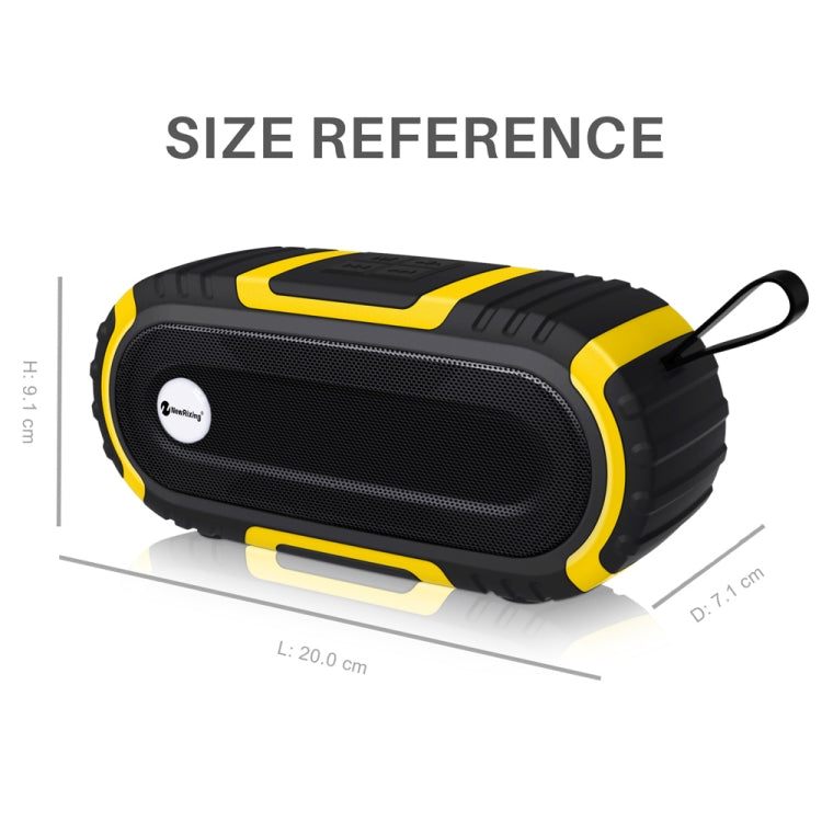 New Rixing NR5016 Wireless Portable Bluetooth Speaker Stereo Sound 10W System Music Subwoofer Column, Support TF Card, FM(Green) - free shipping - PMC Jewellery - Order now!