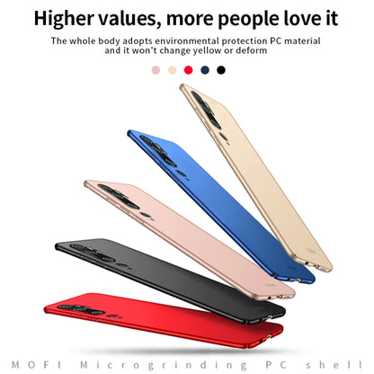 For Xiaomi Mi CC9 Pro MOFI Frosted PC Ultra-thin Hard Case(Red) - Xiaomi Cases by MOFI | Online Shopping South Africa | PMC Jewellery