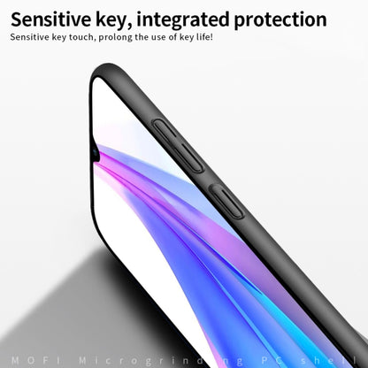 For Xiaomi RedMi Note8T MOFI Frosted PC Ultra-thin Hard Case(Black) - Xiaomi Cases by MOFI | Online Shopping South Africa | PMC Jewellery