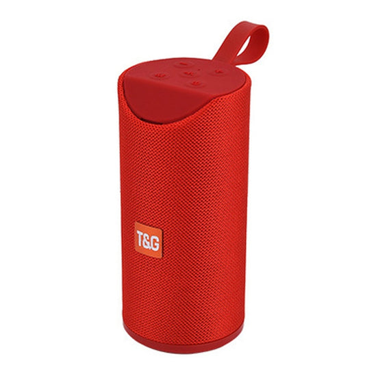 T&G TG113 Portable Bluetooth Speakers Waterproof Stereo Outdoor Loudspeaker MP3 Bass Sound Box with FM Radio(Red) - Desktop Speaker by T&G | Online Shopping South Africa | PMC Jewellery | Buy Now Pay Later Mobicred