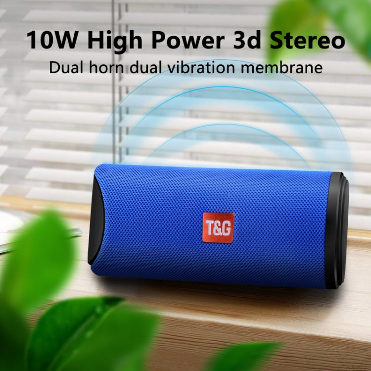 T&G TG113 Portable Bluetooth Speakers Waterproof Stereo Outdoor Loudspeaker MP3 Bass Sound Box with FM Radio(Red) - free shipping - PMC Jewellery - Order now!
