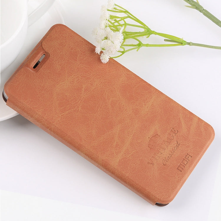 For Xiaomi RedMi 8 MOFI Crazy Horse Texture Horizontal Flip Protective Leather Case(Brown) - Xiaomi Cases by MOFI | Online Shopping South Africa | PMC Jewellery