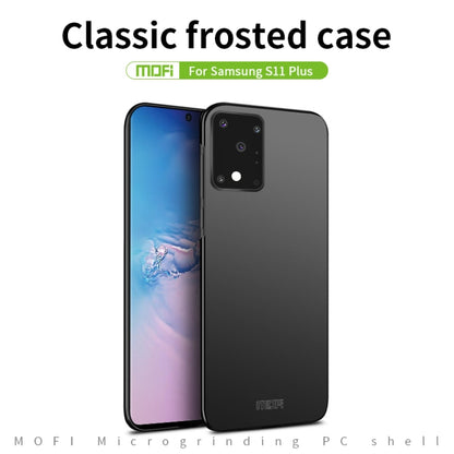 For Galaxy S20 Ultra MOFI Frosted PC Ultra-thin Hard Case(Black) - Galaxy Phone Cases by MOFI | Online Shopping South Africa | PMC Jewellery