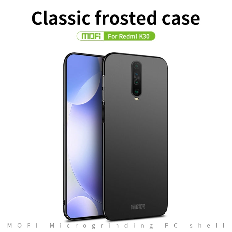 For Xiaomi RedMi K30 MOFI Frosted PC Ultra-thin Hard Case(Rose gold) - Galaxy Phone Cases by MOFI | Online Shopping South Africa | PMC Jewellery