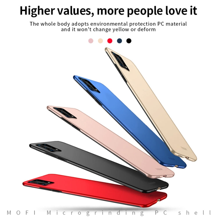 For Huawei P40 Pro MOFI Frosted PC Ultra-thin Hard Case(Black) - Huawei Cases by MOFI | Online Shopping South Africa | PMC TechLife