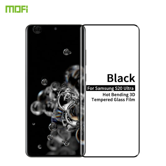 For Galaxy S20 Ultra MOFI 9H 3D Explosion Proof Thermal Bending Full Screen Covered Tempered Glass Film - Galaxy Tempered Glass by MOFI | Online Shopping South Africa | PMC Jewellery