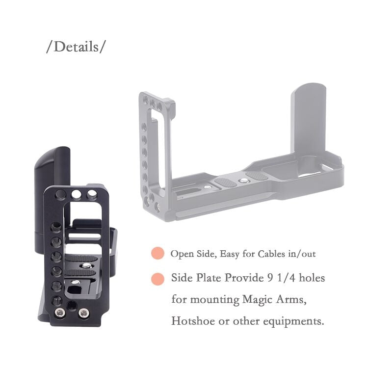 Vertical Shoot Quick Release L Plate Bracket Base Holder for FUJIFILM X Pro 3 - free shipping - PMC TechLife - Order now!