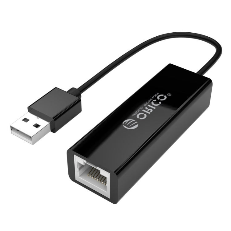 ORICO UTJ-U2 USB2.0 Fast Ethernet Network Adapter - USB 2.0 HUB by ORICO | Online Shopping South Africa | PMC Jewellery | Buy Now Pay Later Mobicred