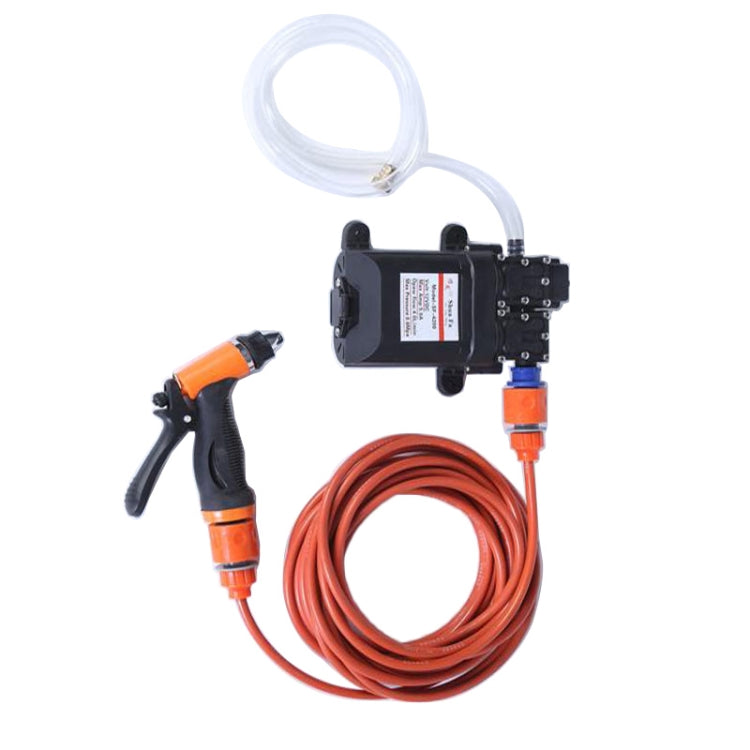 12V Car Washer Gun Pump High Pressure Cleaner Car Care Portable Washing Machine Electric Cleaning Auto Device(Orange) - Car Washer & Accessories by PMC Jewellery | Online Shopping South Africa | PMC Jewellery | Buy Now Pay Later Mobicred