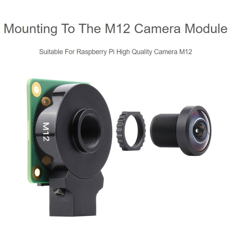 Waveshare WS1842714 For Raspberry Pi M12 High Resolution Lens, 14MP, 2.72mm Focal Length,23964 - Raspberry Pi Accessories by Waveshare | Online Shopping South Africa | PMC Jewellery | Buy Now Pay Later Mobicred