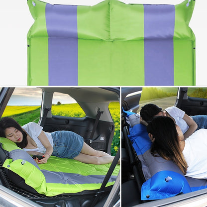 Inflatable Automatic SUV Car Inflatable Bed Travel Car Outdoor Air Mattress Bed Car Auto Sources Bed Travel Bed(Orange) - Seat Accessories by PMC Jewellery | Online Shopping South Africa | PMC Jewellery | Buy Now Pay Later Mobicred