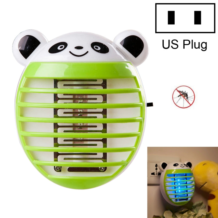 Cute Household Mosquito Killer Lamp LED Light Anti Mosquito Bug Zapper Insect Muggen Killer Night Light Colorful US Plug(Green) - Repellents by PMC Jewellery | Online Shopping South Africa | PMC Jewellery | Buy Now Pay Later Mobicred