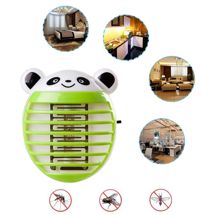 Cute Household Mosquito Killer Lamp LED Light Anti Mosquito Bug Zapper Insect Muggen Killer Night Light Colorful US Plug(Green) - Repellents by PMC Jewellery | Online Shopping South Africa | PMC Jewellery | Buy Now Pay Later Mobicred