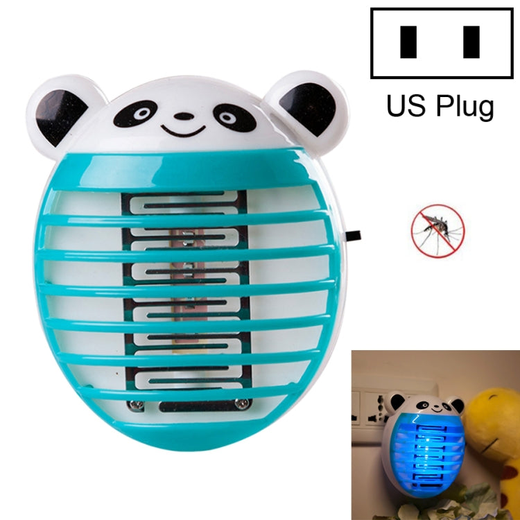 Cute Household Mosquito Killer Lamp LED Light Anti Mosquito Bug Zapper Insect Muggen Killer Night Light Colorful US Plug(Blue) - Repellents by PMC TechLife | Online Shopping South Africa | PMC TechLife | Buy Now Pay Later Mobicred