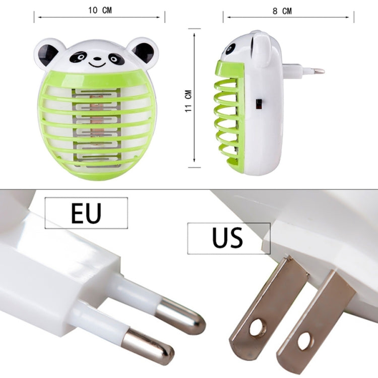 Cute Household Mosquito Killer Lamp LED Light Anti Mosquito Bug Zapper Insect Muggen Killer Night Light Colorful US Plug(Blue) - Repellents by PMC TechLife | Online Shopping South Africa | PMC TechLife | Buy Now Pay Later Mobicred