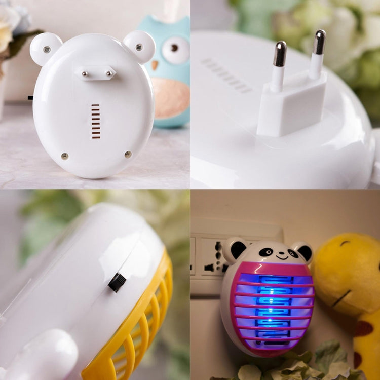 Cute Household Mosquito Killer Lamp LED Light Anti Mosquito Bug Zapper Insect Muggen Killer Night Light Colorful US Plug(Blue) - Repellents by PMC Jewellery | Online Shopping South Africa | PMC Jewellery | Buy Now Pay Later Mobicred