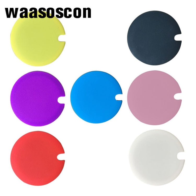 5 PCS Creative Cup Lids Food-grade Silicone Cup Cover Heat-resistant Safe Healthy Silicone Lid with Gap(Pink) - free shipping - PMC TechLife - Order now!