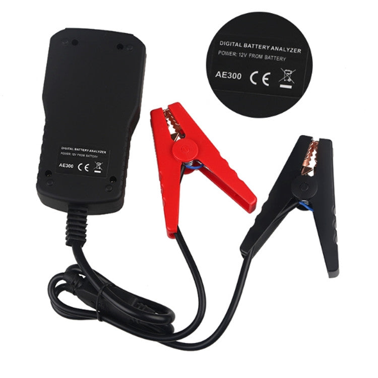 AE300 Car 12V Digital Battery Tester Analyzer - Electronic Test by PMC TechLife | Online Shopping South Africa | PMC TechLife | Buy Now Pay Later Mobicred