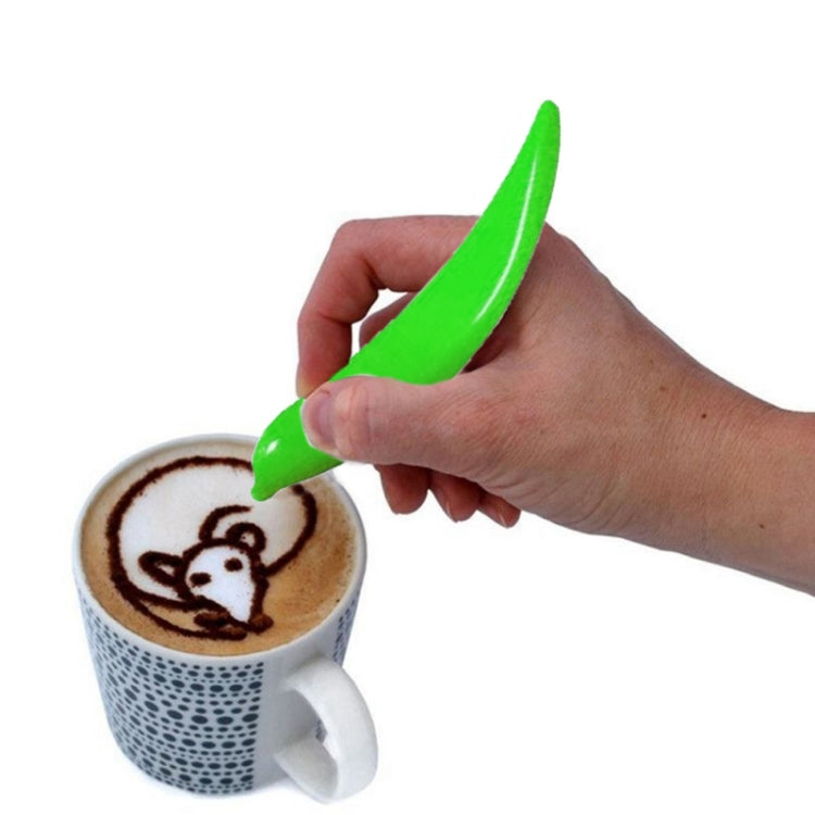 New Electric Latte Art Pen For Coffee Cake Pen For Spice Cake Decorating Pen Coffee Carving Pen Baking Pastry Tools(Green) - free shipping - PMC TechLife - Order now!