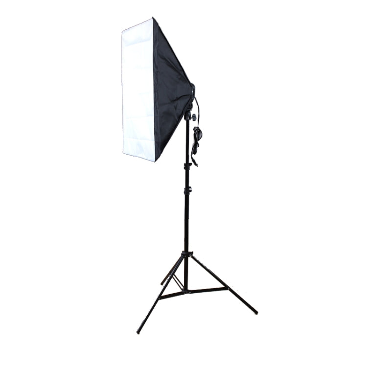 Photo Studio Softbox Kit (Four Socket Lamp Holder + 50 X 70cm Flash Lighting Softbox +2m Light Stand), EU Plug - free shipping - PMC TechLife - Order now!