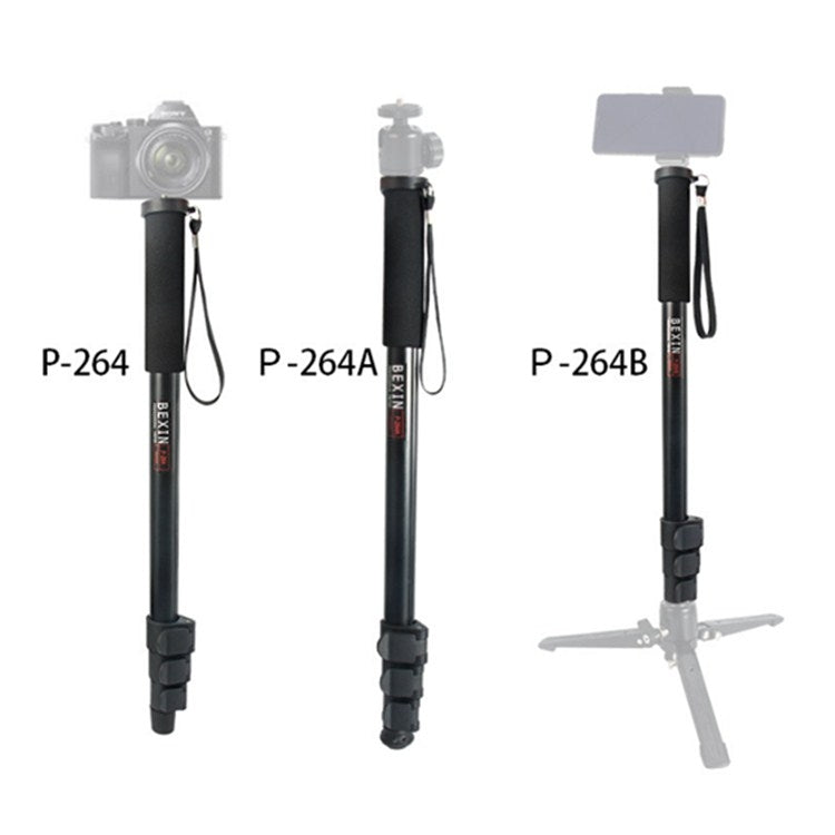 BEXIN P-264 Portable Mobile Phone SLR Camera Photography Monopod Holder Selfie Mount Alpenstock Pole - Monopods by BEXIN | Online Shopping South Africa | PMC TechLife | Buy Now Pay Later Mobicred