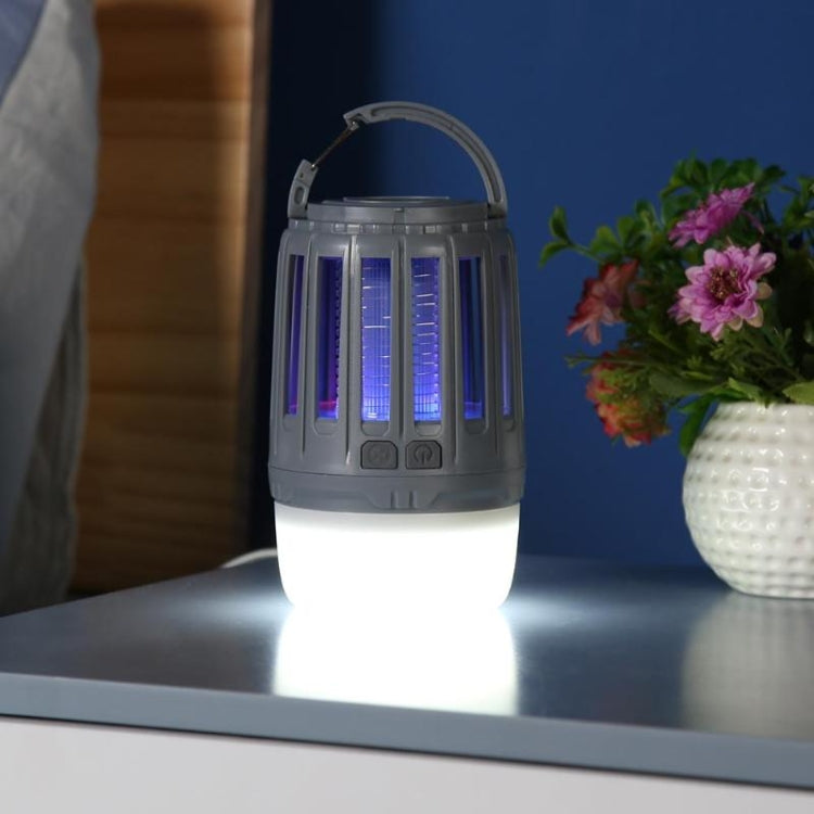 Solar Power Mosquito Killer Outdoor Hanging Camping Anti-insect Insect Killer, Color:Green + Solar Panel - Outdoor Insect Repellent by PMC TechLife | Online Shopping South Africa | PMC TechLife | Buy Now Pay Later Mobicred