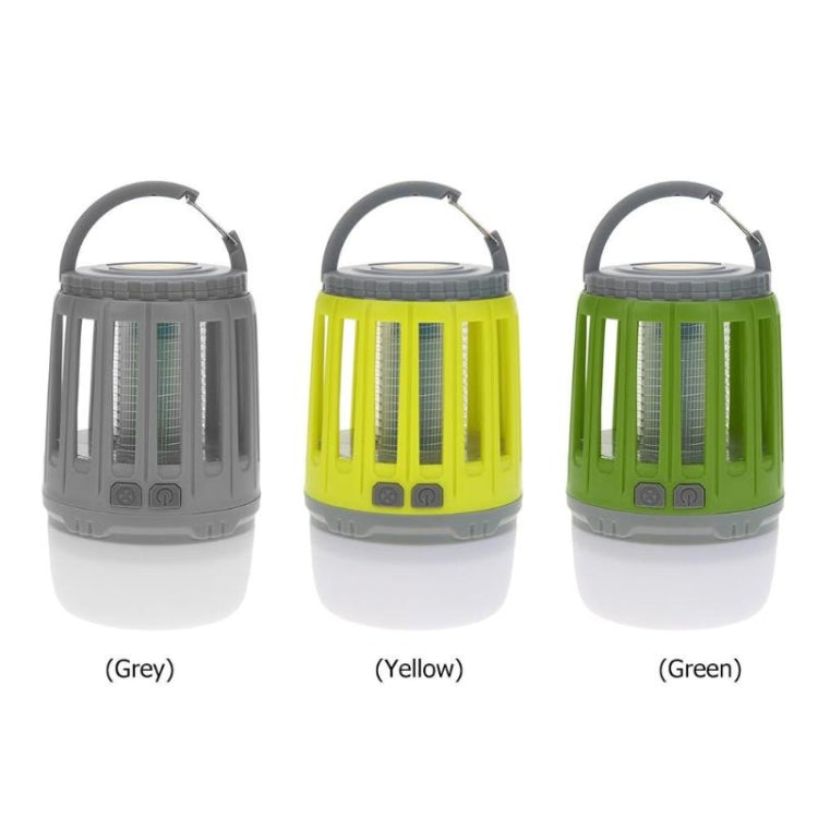 Solar Power Mosquito Killer Outdoor Hanging Camping Anti-insect Insect Killer, Color:Gray+ Solar Panel - Outdoor Insect Repellent by PMC TechLife | Online Shopping South Africa | PMC TechLife | Buy Now Pay Later Mobicred
